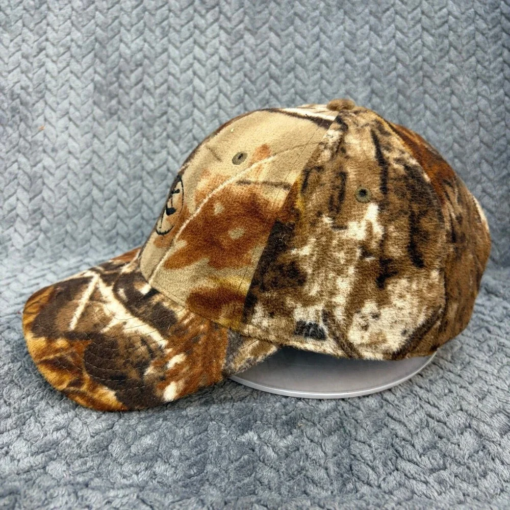RedHead Fleece Camo Hunting Hat Mens Adjustable Camouflage Baseball Cap